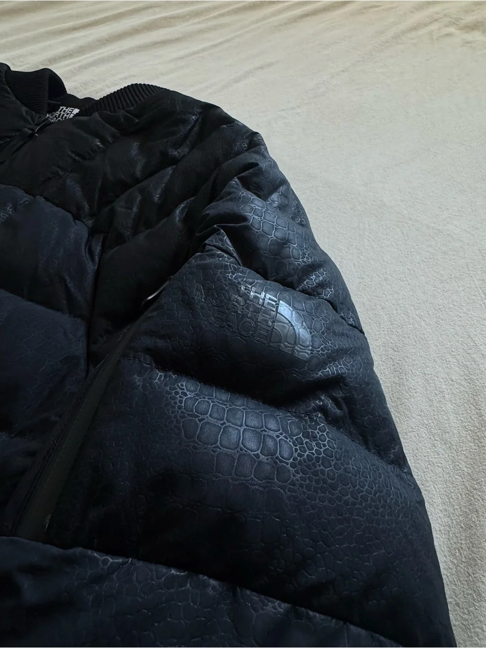 The North Face Men's Black Bomber Puffer Jacket